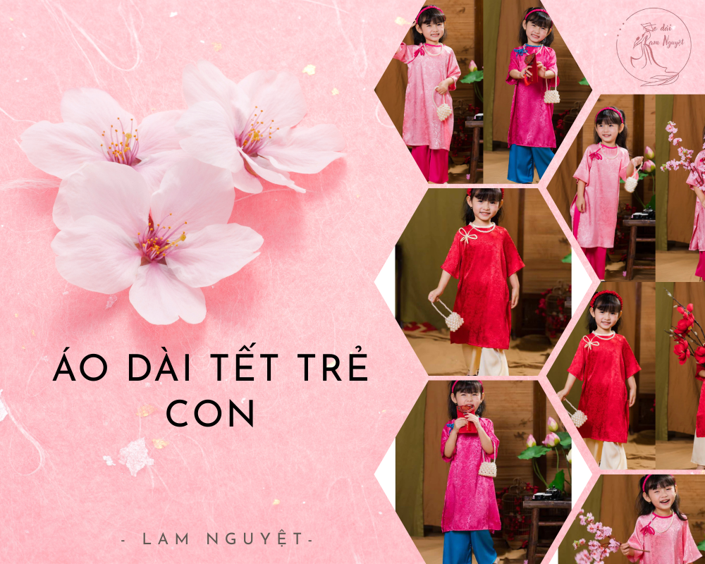 Áo Dài Tết Trẻ Con