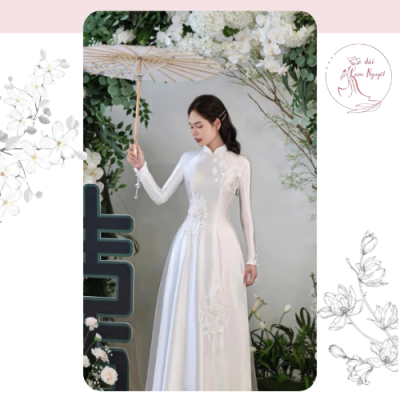 Áo dài cưới nam nữ cách tân