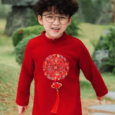 Áo Dài Tết Trẻ Con Nam